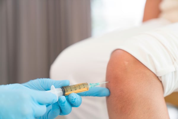 platelet rich plasma therapy injection into knee orthopedic doctor
