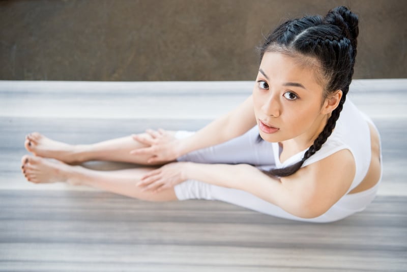 asian girl yoga bone deformities leg lengthening 