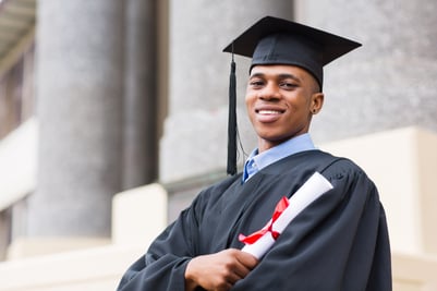 confident graduate